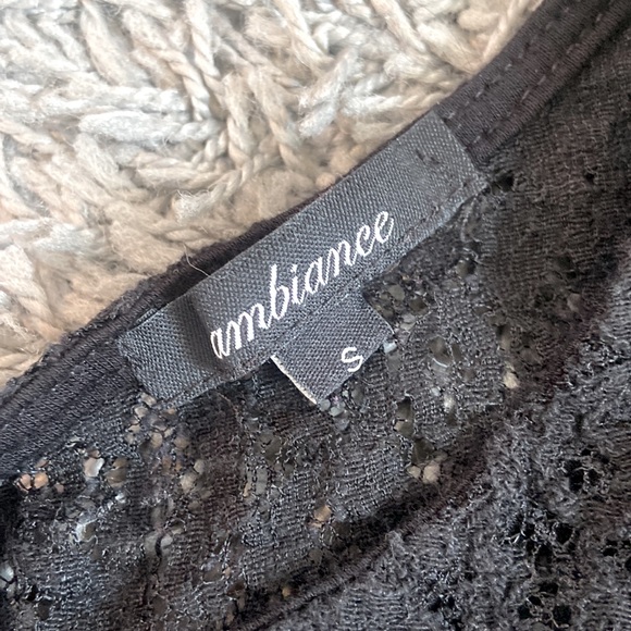 Ambiance Black Tank Top - Picture 4 of 5